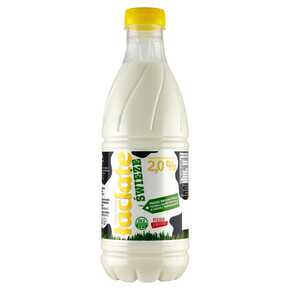 MLEKO ŚWIEŻE ŁACIATE 2% 1 l SM MLEKPOL PET