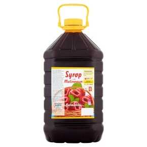 SYROP O SMAKU MALINOWYM BARMAŃSKI 5 l