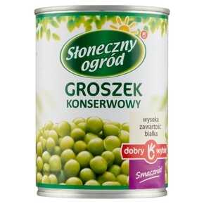 GROSZEK SŁONECZNY OGRÓD KONSERWOWY 400 g MW DOBRY WYBÓR