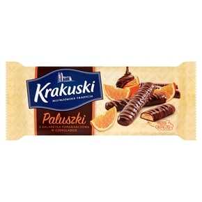 CIASTKA KRAKUSKI PALUSZKI Z GALARET POMAR W CZEK 144 g BAHLSEN