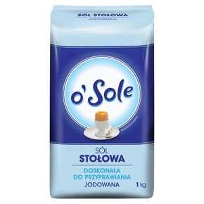 SÓL CENOS STOŁOWA JODOWANA 1 kg