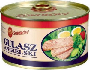 KONSERWA JAROSŁAW GULASZ ANGIELSKI 160 g SOKOŁÓW