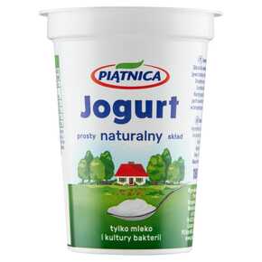 JOGURT PIĄTNICA NATURALNY 2% 180 g
