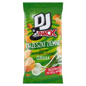 ORZESZKI ZIEMNE DJ CEBULKA W SKORUPCE 100 g MW DOBRY WYBÓR
