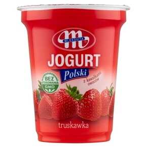 JOGURT MLEKOVITA POLSKI TRUSKAWKOWY 350 g