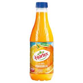 SOK HORTEX POMARAŃCZA 100% 1 l PET