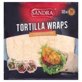 TORTILLA CATERING 30 cm 18 szt. 1,44  kg LEVANT