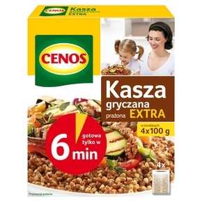 KASZA GRYCZANA CENOS PRAŻONA EXTRA 4*100 g