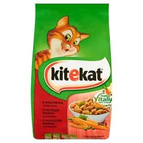KARMA KOT KITEKAT WOŁOWINA WARZYWA SUCHA 300 g MARS