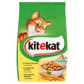 KARMA KOT KITEKAT KURCZAK WARZYWA SUCHA 300 g MARS