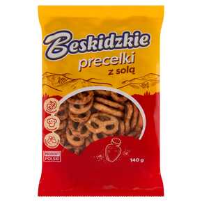 PRECELKI BESKIDZKIE Z SOLĄ 140 g AKSAM