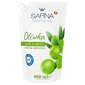 MYDŁO SAFINA OLIWKA W PŁYNIE ZAPAS 900 ml MW DOBRY WYBÓR