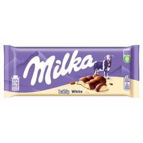 CZEKOLADA MILKA BUBBLY MILK AND WHITE 95 g MONDELEZ