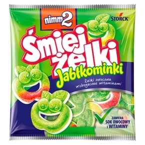 ŻELKI NIMM2 SMIEJŻELKI JABŁKOMINKI 90 g STORCK