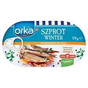 SZPROT ORKA PODWĘDZANY W OLEJU 170 g MW DOBRY WYBÓR