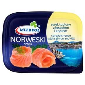 SER TOPIONY MLEKPOL NORWESKI 150 g KUB