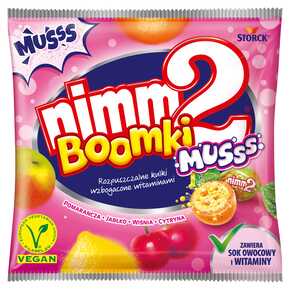 CUKIERKI NIMM2 BOOMKI MUSS 90 g STORCK