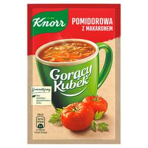 ZUPA KNORR GORĄCY KUB POMIDOROWA Z MAKARONEM 19 g UNILEVER