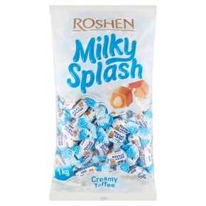 CUKIERKI MILKY SPLASH TOFFI 1 kg ROSHEN LUZ