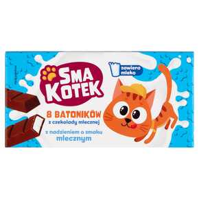 CZEKOLADA SMAKOTEK Z NADZ MLECZNYM 100 g MW DOBRY WYBÓR