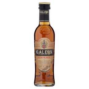 RUM GALEON BLACK 37,5 % 200 ml POLMOS BIELSKO