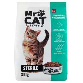 KARMA KOT MR CAT STERIL SUCHA 300 g MW DOBRY WYBÓR