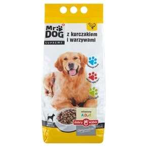 KARMA PIES MR DOG KURCZAK WARZYWA SUCHA 3 kg MW DOBRY WYBÓR