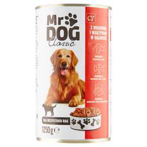 KARMA PIES MR DOG WOŁOWINA WARZYWA 1,25  kg MW DOBRY WYBÓR PUSZ