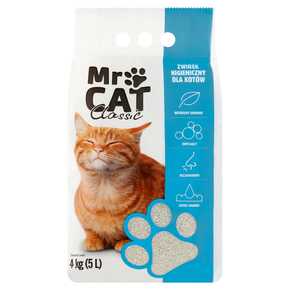 ŻWIREK KOT MR CAT BENTONITOWY 5 l MW DOBRY WYBÓR