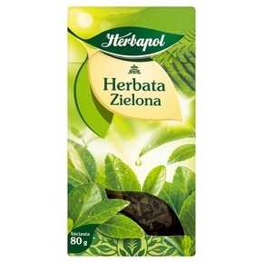 HERBATA LIŚĆ HERBAPOL ZIELONA 80 g