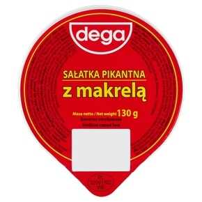 SAŁATKA DEGA PIKANTNA Z MAKRELĄ 130 g