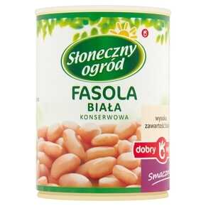 FASOLA SŁONECZNY OGRÓD BIAŁA 400 g MW DOBRY WYBÓR