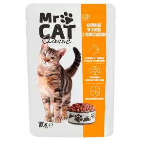 KARMA KOT MR CAT KURCZAK 100 g MW DOBRY WYBÓR SASZ