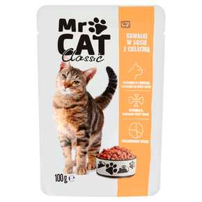 KARMA KOT MR CAT CIELĘCINA 100 g MW DOBRY WYBÓR SASZ