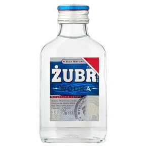 WÓDKA ŻUBR STRONG 37,5 % 90 ml STOCK