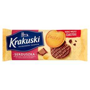 CIASTKA KRAKUSKI SERDUSZKA 171 g BAHLSEN