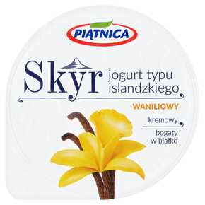 JOGURT PIĄTNICA SKYR WANILIOWY 150 g