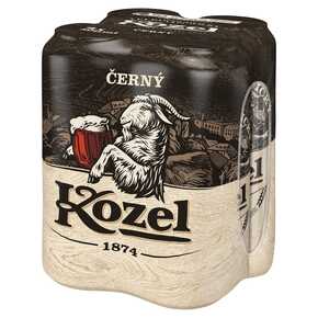 PIWO KOZEL CERNY 3,8 % 500 ml 4-PAK KP PUSZ