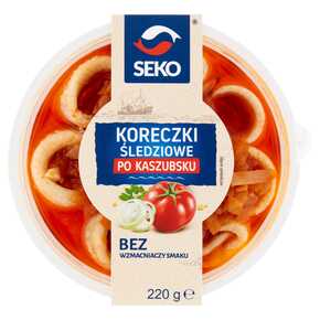 KORECZKI ŚLEDZIOWE SEKO PO KASZUBSKU 220 g