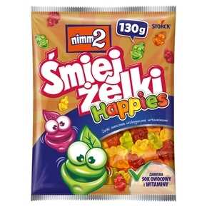 ŻELKI NIMM2 SMIEJŻELKI HAPPIES 130 g STORCK
