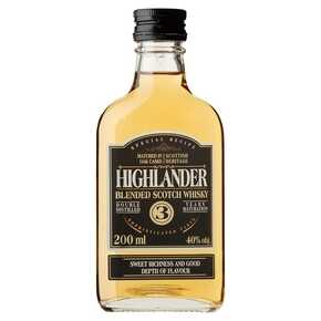 WHISKY HIGHLANDER 40% 200 ml MW DOBRY WYBÓR
