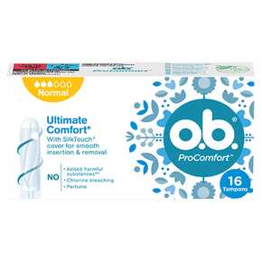 TAMPONY OB PROCOMFORT NORMAL 16 szt. J&J