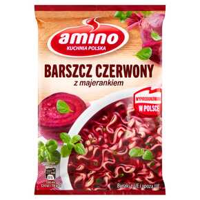 ZUPA AMINO NUDLE BARSZCZ CZERWONY BŁYSK 66 g UNILEVER