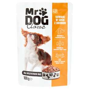 KARMA PIES MR DOG DRÓB 100 g MW DOBRY WYBÓR SASZ