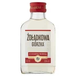 NAPÓJ SPIRYTUSOWY ŻOŁĄDKOWA GORZKA Z CZARNĄ WIŚNIĄ 30% 90 ml STOCK