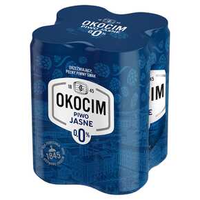 PIWO OKOCIM 0% 500 ml 4-PAK CP PUSZ