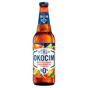 PIWO OKOCIM POMARAŃCZA SYCYLIJSKA 0% 500 ml CP BUT ZW