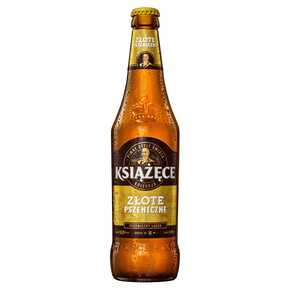 PIWO KSIĄŻĘCE ZŁOTE PSZENICZNE 4,9 % 500 ml KP BUT ZW