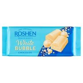 CZEKOLADA ROSHEN BIAŁA Z BĄBELKAMI 80 g