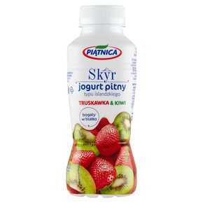 JOGURT PIĄTNICA SKYR PITNY TRUSKA-KIWI 330 ml
